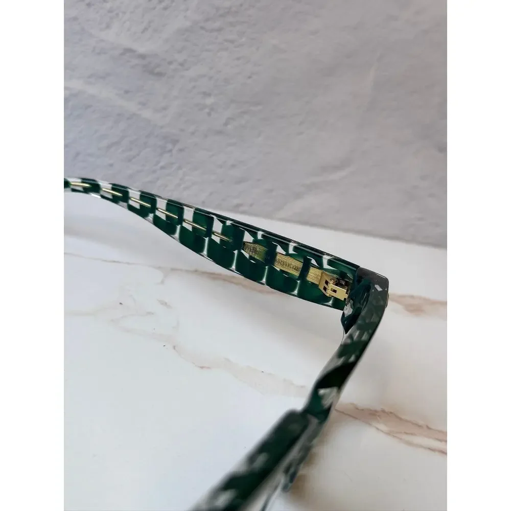 NEW Bottega Veneta BV1324O Braided Green Eyeglasses Frames
